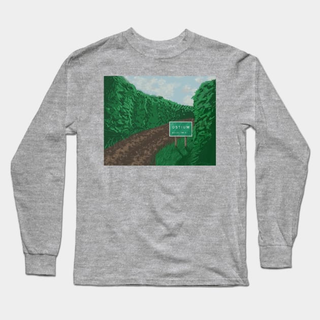 All Roads Lead to Ostium Long Sleeve T-Shirt by The Ostium Network Merch Store